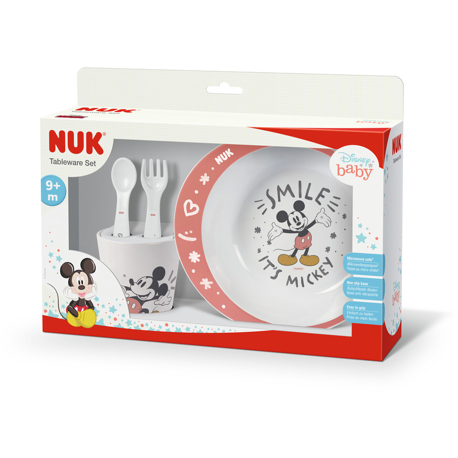 NUK Zestaw do jedzenia Disney Mickey Mouse